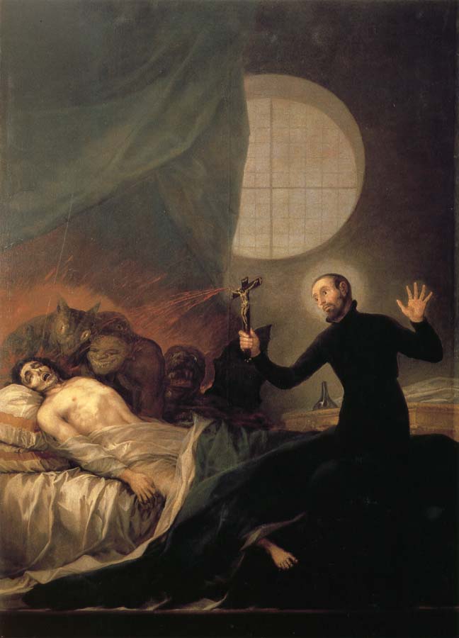 St Francis Borja at the Deathbed of an Impenitent